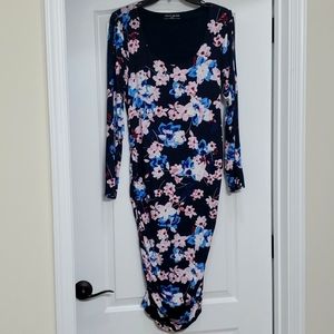 Pea in the pod maternity midi dress size L